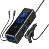 اینورتر فندکی خودرو 300 وات با کابل جمع شونده پاورولوژی مدل Powerology Car power Inverter 300W X2 AC Socket