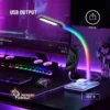 چراغ رومیزی با پایه اسپورت پرودو مدل Porodo E-sport Desk Lamp PDX119 - Image 5