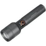 چراغ قوه شارژی 30 وات برد نور 500 متر پرودو مدل Porodo Lumalite 1200 Rechargeable Flashlight PDFL5101