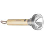چراغ قوه چوبی پرودو مدل Porodo Birch300 Wooden LED Flash Light