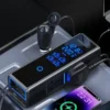 اینورتر فندکی خودرو 300 وات با کابل جمع شونده پاورولوژی مدل Powerology Car power Inverter 300W X2 AC Socket - Image 2