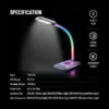 چراغ رومیزی با پایه اسپورت پرودو مدل Porodo E-sport Desk Lamp PDX119 - Image 8
