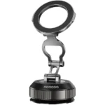 پایه نگهدارنده گوشی مغناطیسی پرودو مدل Porodo Vacuum Suction Magnetic Phone Holder PDMSMPHBK