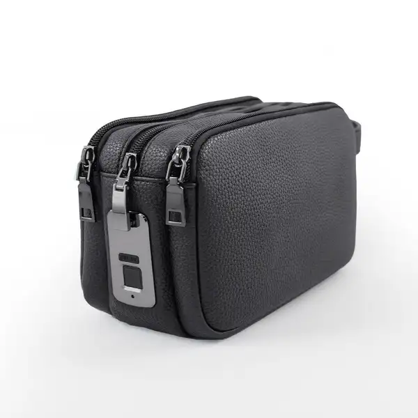 photo8438131972.webp کیف قفل اثر انگشتی گرین لاین مدل Green Lion Lyon Plus Smart Fingerprint Pouch - Image 1