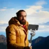 استابلایزر و سه‌پایه هوشمند موبایل گرین لاین مدل Green Lion Palermo Gimbal Tripod Stand with Remote Control - Image 4