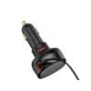 شارژر فندکی 60 وات بیسوس مدل Baseus Enjoyment Pro Car Charger U+Retractable Type-C - Image 3