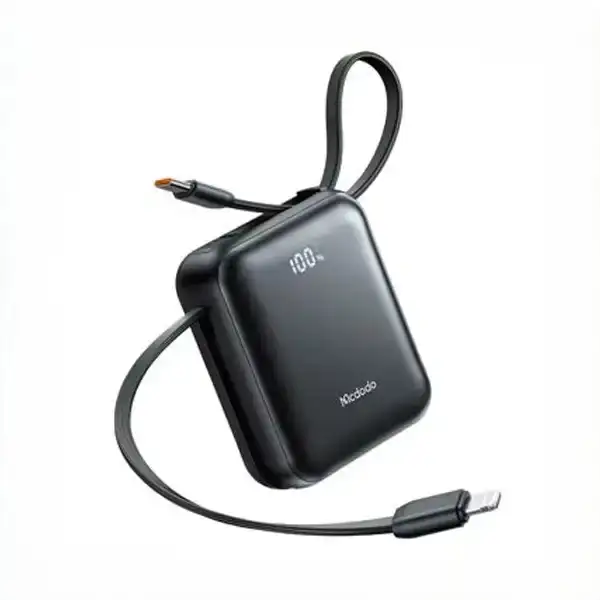 1-7-30.webp پاوربانک 22.5 وات 10000 هزار با کابل متصل مک دودو مدل Mcdodo MiniKit MC-8621 - Image 1