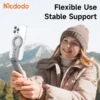 هولدر مگنتی و سه پایه موبایل چندکاره مک دودو مدل Mcdodo TB-6210 Foldable Magnetic Phone Stand & Tripod - Image 10