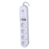 چند راهی ظرفیت 4 عدد کابل 2 متر و شارژر USB و Type-C الدینیو مدل LDNIO SE1 - Image 3