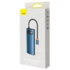 هاب 6 پورت 100 وات بیسوس مدل Baseus Metal Gleam 6 in 1 CAHUB-CW0G Multifunctional Type-C HUB 100W - Image 8
