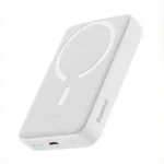 پاوربانک 10000 هزار وایرلس 15 وات تایپ سی 30 وات بیسوس مدل Baseus PPCXM1030 Magnetic Mini 