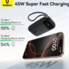 پاوربانک 45 وات 20000 هزار با کابل متصل بیسوس مدل Baseus Qpow 3 Enerfill FC31 PPQD3-2045L - Image 8