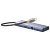 هاب تایپ سی 10 پورت فلزی بیسوس مدل Baseus BS-OH161 Metal Gleam 10-in-1 - Image 3
