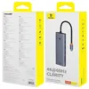 هاب تایپ سی 10 پورت فلزی بیسوس مدل Baseus BS-OH161 Metal Gleam 10-in-1 - Image 9