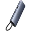 هاب تایپ سی 10 پورت فلزی بیسوس مدل Baseus BS-OH161 Metal Gleam 10-in-1 - Image 6
