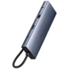هاب تایپ سی 10 پورت فلزی بیسوس مدل Baseus BS-OH161 Metal Gleam 10-in-1 - Image 7