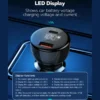 شارژر فندکی فست شارژ 100 وات همراه کابل دوسر تایپ‌سی الدینیو LDNIO C101 - Image 6