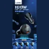 شارژر فندکی فست شارژ 100 وات همراه کابل دوسر تایپ‌سی الدینیو LDNIO C101 - Image 9