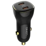 شارژر فندکی فست شارژ 60 وات تایپ‌سی الدینیو مدل LDNIO C104