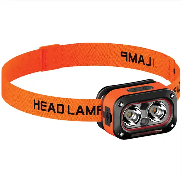 536278.webp چراغ پیشانی شارژی پرودو مدل Porodo Wave Sensor Rechargeable LED Headlamp PDHDG08OG - Image 1
