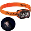 چراغ پیشانی شارژی پرودو مدل Porodo Wave Sensor Rechargeable LED Headlamp PDHDG08OG - Image 2