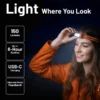 چراغ پیشانی شارژی پرودو مدل Porodo Wave Sensor Rechargeable LED Headlamp PDHDG08OG - Image 7