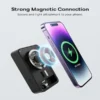 پاوربانک وایرلس 15 وات 20000 هزار 20 وات بیسوس مدل Baseus EnerFill FM41 Mini Magnetic E0027U01 - Image 9