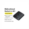مبدل اچ دی ام آی 2 در 1 بیسوس مدل Baseus AirJoy Series 2-in-1 Bidirectional HDMI Switch B01331105111-00 - Image 3