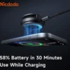 شارژر وایرلس و فن خنک کننده ۲۵ وات مک دودو مدل Mcdodo MagQ Ultra CH-8410 Qi2.2 Magnetic Wireless Charger - Image 4