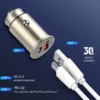 شارژر فندکی 30 وات به همراه کابل تبدیل USB-C الدینیو مدل LDNIO C506 Q - Image 4