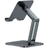 هولدر رومیزی تبلت بیسوس مدل Baseus LUSZ000113 Foldable Metal Desktop Holder - Image 3