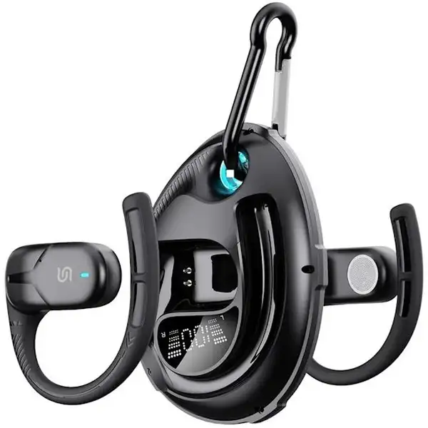 XCdBPQAi4ag7JxpO.webp هندزفری بلوتوث القایی پرودو مدل Porodo Soundtech Octopus Open Ear PDSTLO07 - Image 1