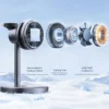 هولدر شارژر وایرلس مگنتی ۲۵ وات مک دودو مدل Mcdodo MagQ Ultra 3 in 1 Magnetic Wireless Charging Station CH-6170 - Image 6