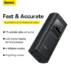 پمپ باد و چراغ قوه بی‌سیم شارژی ۴۰۰۰ میلی‌آمپر ساعتی بیسوس مدل Baseus BS-CG016 SuperMini Pro - Image 5