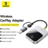 دانگل بیسیم کارپلی بیسوس مدل Baseus PrimeTrip Wireless CarPlay Adapter BS-CG027 - Image 11