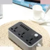 چند راهی برق ظرفیت 3 عدد شارژر USB کابل 2 متر الدینیو مدل LDNIO SC3604 - Image 4