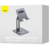 هولدر رومیزی تبلت بیسوس مدل Baseus LUSZ000113 Foldable Metal Desktop Holder - Image 6