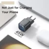 شارژر دیواری 45 وات دو پورت مک دودو مدل Mcdodo CH-1000 45W Dual Port GaN Wall Charger - Image 4