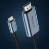 کابل تبدیل USB-C به HDMI طول 2 متر یسیدو مدل Yesido HM10 - Image 4