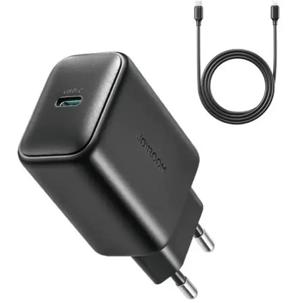 ppNmVGbxSj7NAKo4 شارژر دیواری ۲۵ وات با کابل جویروم مدل Joyroom JR-TCF23 25W PD Charger - Image 1