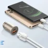 شارژر فندکی 30 وات به همراه کابل تبدیل USB-C الدینیو مدل LDNIO C506 Q - Image 7