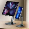 هولدر و پایه نگهدارنده رومیزی موبایل بیسوس مدل Baseus Biaxial Desktop for phone LUSZ000013 - Image 9