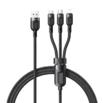 کابل فست‌ شارژ 65 وات سه‌ سر مک دودو مدل Mcdodo CA-0930 Lightning+Micro+Type-C 3-in-1 Fast Charging Data Cable