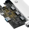 هاب تایپ سی 4 پورت با کابل 1 متر بیسوس مدل Baseus Lite Series Type-C Hub Adapter BS-OH031 WKQX030402 - Image 4