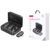 میکروفون بی سیم یقه ای لایتنینگ ایکس او مدل XO MKF09B ANC Noise Reduction Lightning Wireless Microphone - Image 6