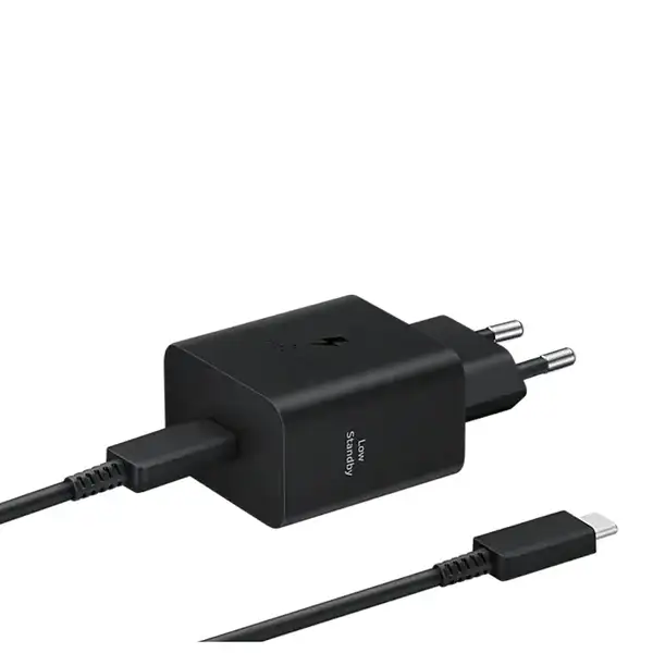 422742 شارژر اصلی تایپ سی 45 وات همراه با کابل 5 آمپر 1.8 متر سامسونگ مدل Samsung EP-T4511-2Pin - Image 1
