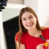 میکروفون یقه ای بی سیم لایتنینگ ایکس او مدل XO MKF08B Lightning wireless Collarclip microphone - Image 3