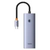هاب تایپ سی 7 پورت بیسوس مدل Baseus 7 in 1 Triple-Display Hub BS-OH117 - Image 4