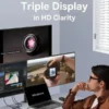هاب تایپ سی 7 پورت بیسوس مدل Baseus 7 in 1 Triple-Display Hub BS-OH117 - Image 8