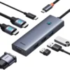 هاب تایپ سی 7 پورت بیسوس مدل Baseus 7 in 1 Triple-Display Hub BS-OH117 - Image 10
